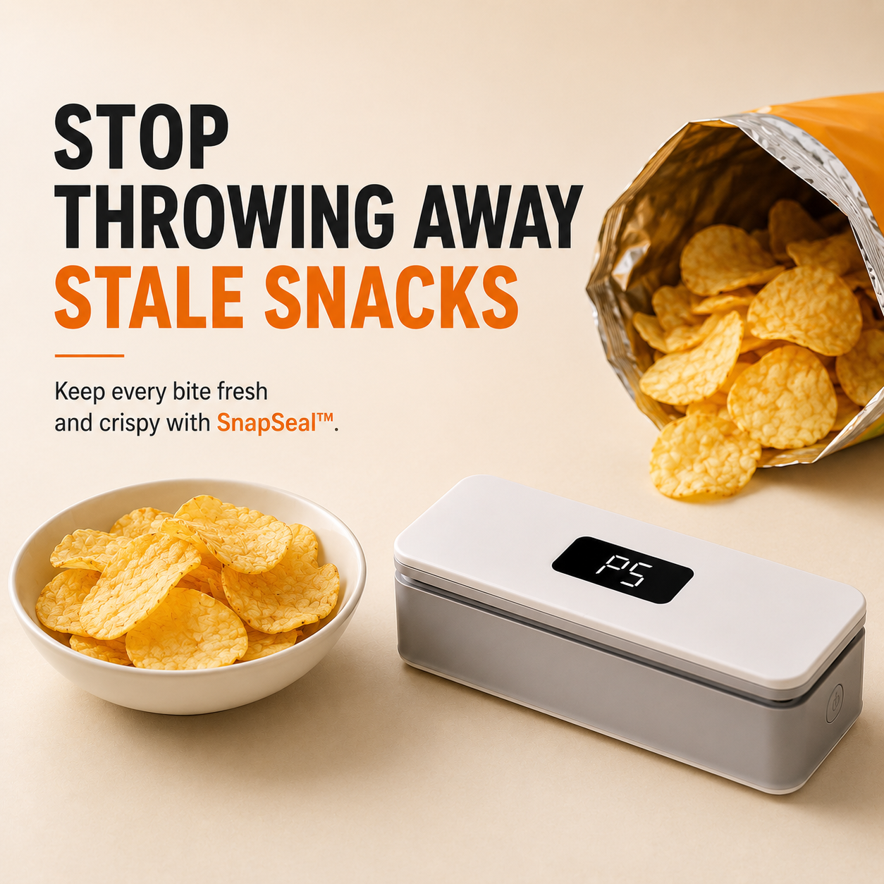 SnapSeal™ - Food Sealer