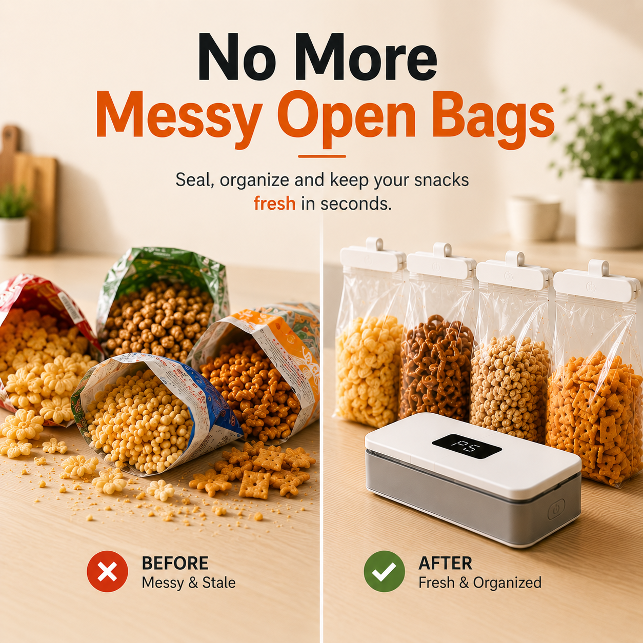 SnapSeal™ - Food Sealer
